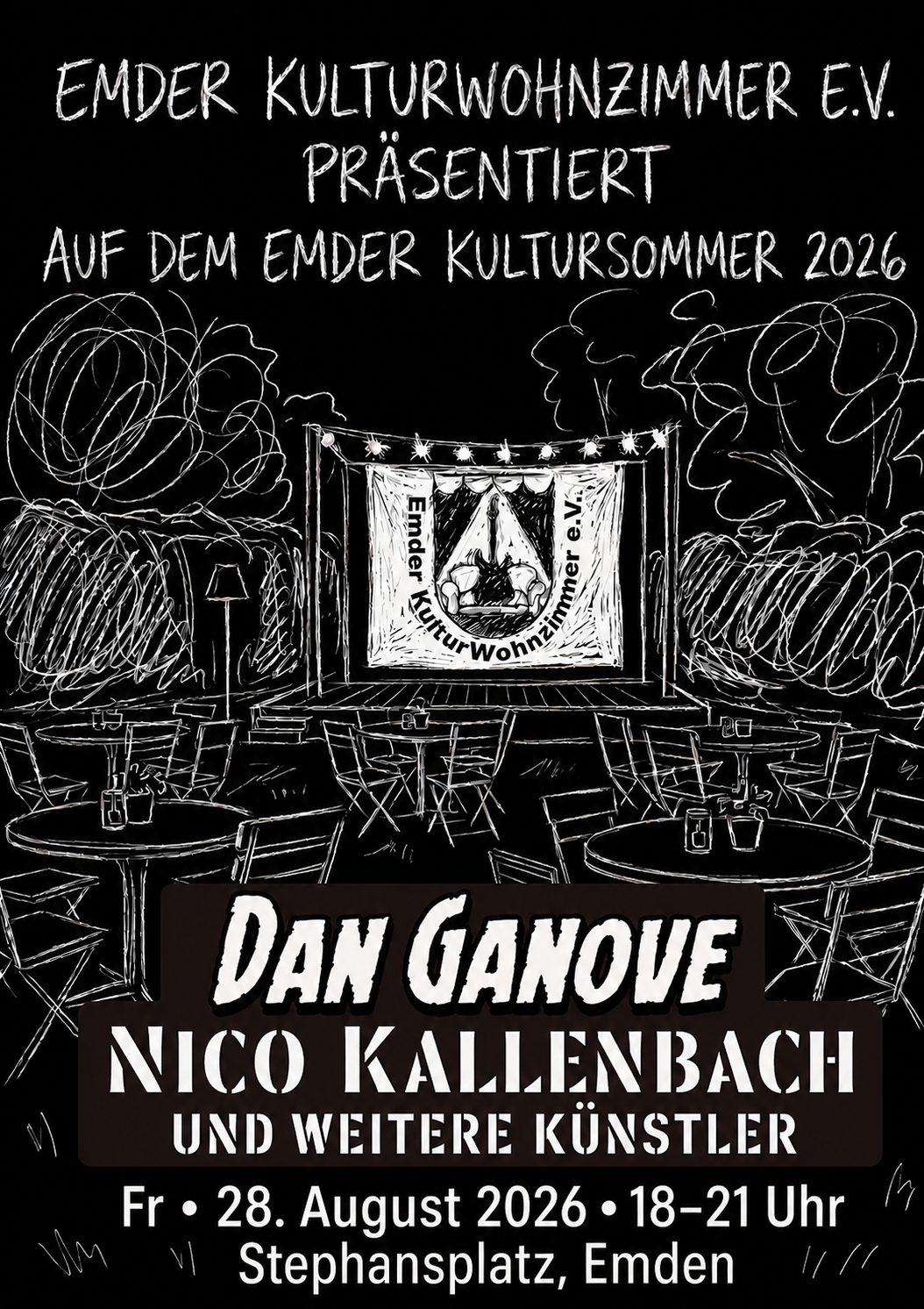 Emder KulturWohnzimmer meets Kultursommer 2026